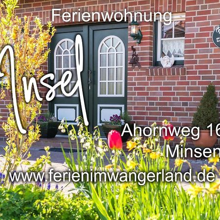 Ferien Im Wangerland Ferienwohnung Insel Minsen Schillig Hund Pool Sauna Buitenkant foto