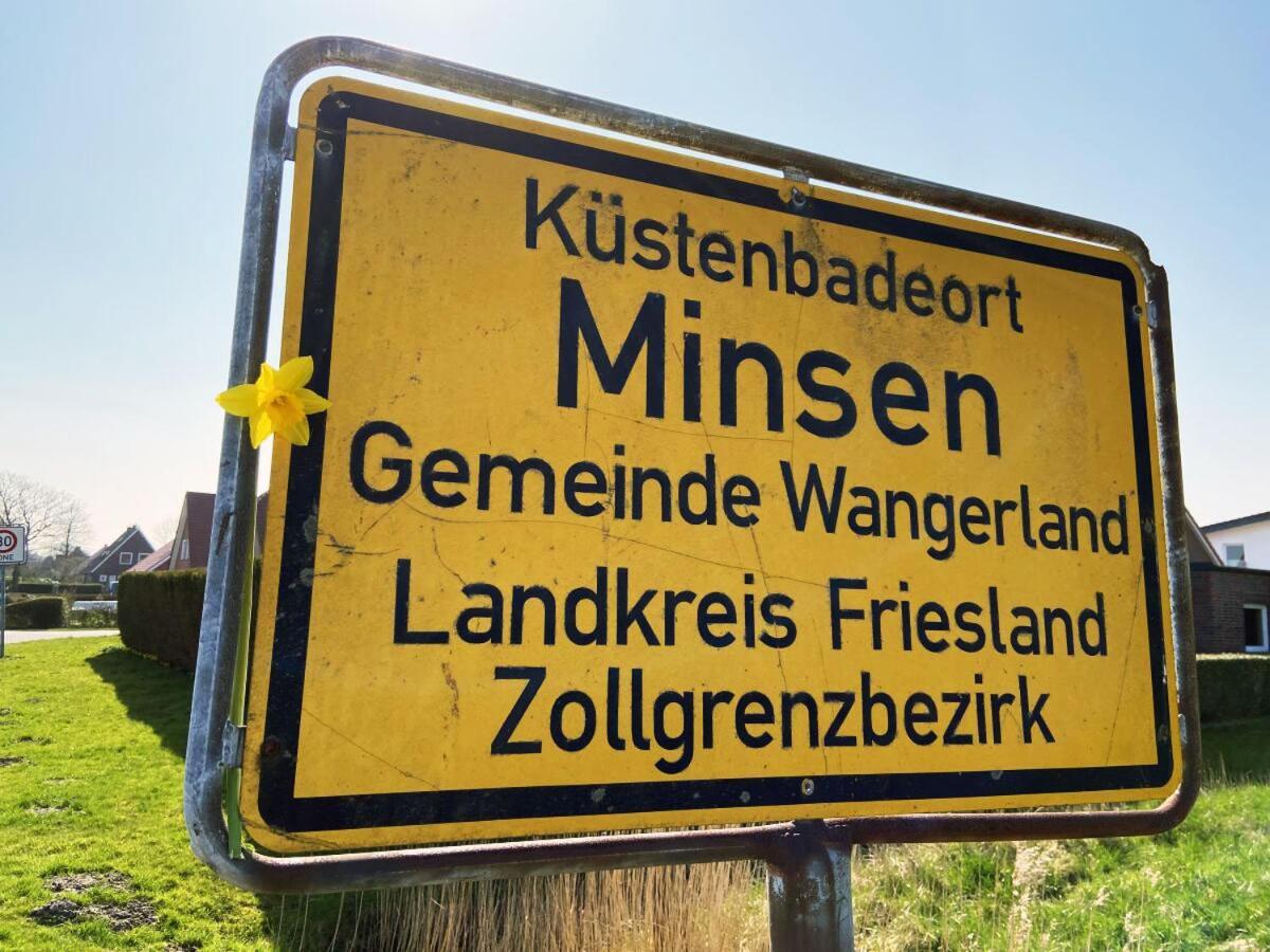 Ferien Im Wangerland Ferienwohnung Insel Minsen Schillig Hund Pool Sauna Buitenkant foto