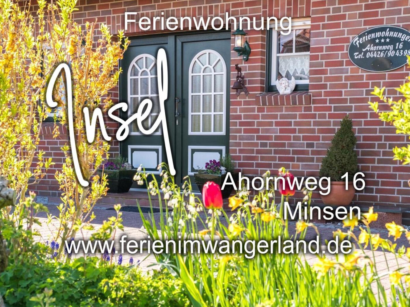 Ferien Im Wangerland Ferienwohnung Insel Minsen Schillig Hund Pool Sauna Buitenkant foto